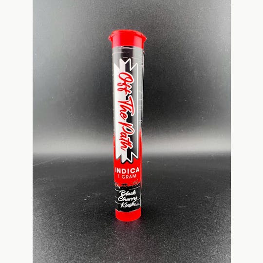 Off The Path Cannabis - Black Cherry Kush - 1g Preroll - Indica - 1