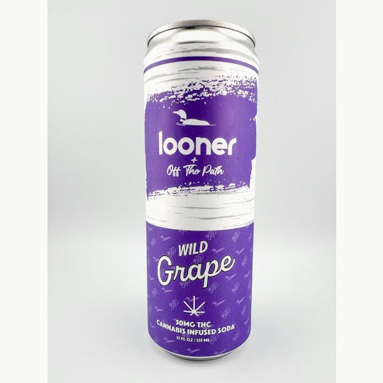Off The Path Cannabis - Looner x Off The Path - Wild Grape - 50mg THC - 12oz - 1