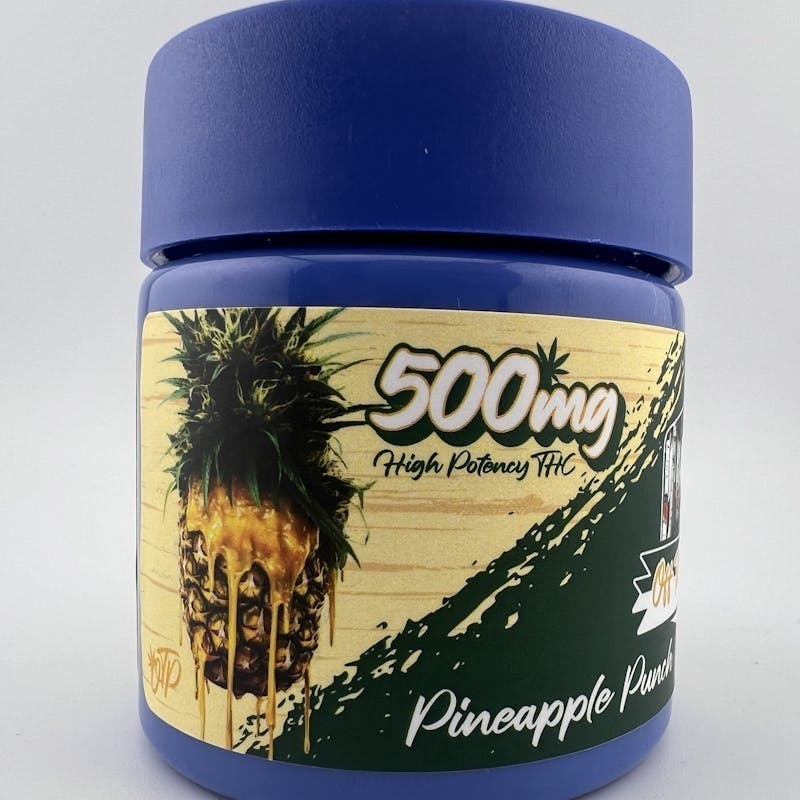Off The Path Cannabis - Pineapple Punch Gummies - 25mg THC - 20ct - 1