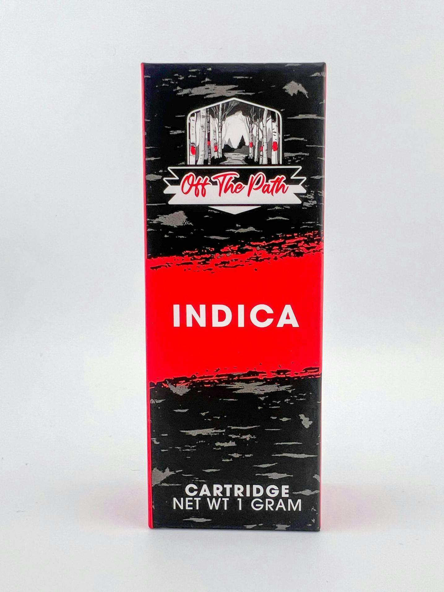 Off The Path Cannabis - Strawberry Cheesecake - Indica - 510 Threaded Cartridge 1g - 1