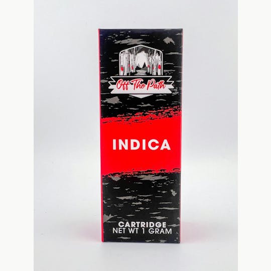 Off The Path Cannabis - Strawberry Cheesecake - Indica - 510 Threaded Cartridge 1g - 1