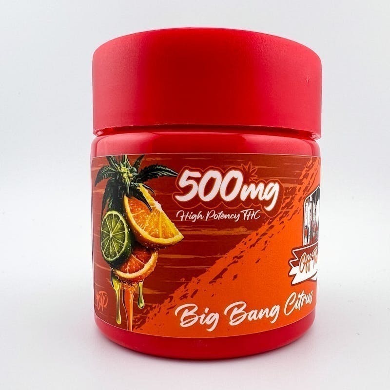 Off The Path Cannabis - Off The Path Cannabis | Big Bang Citrus Gummies | 500mg | 10ct | 50mg/ea - 1