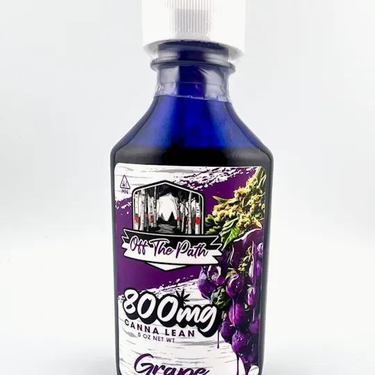 Off The Path Cannabis - Off The Path Cannabis | Grape Canna Lean Syrup | 800mg THC | 4 fl oz - 1