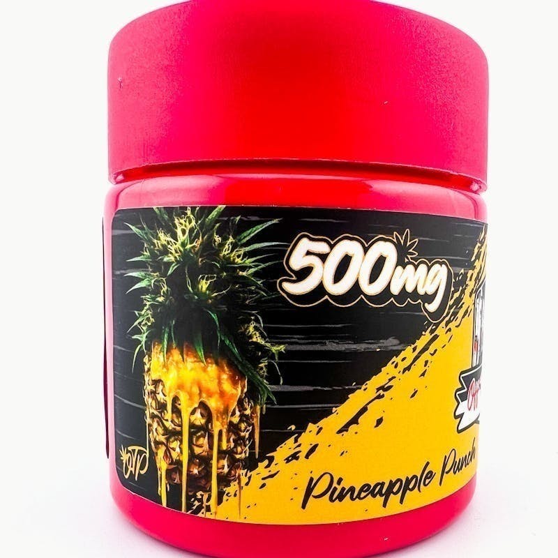 Off The Path Cannabis - OTP | Pineapple Punch w/ Tajin Live Rosin Gummies | 500mg | 10ct | 50mg/ea - 1