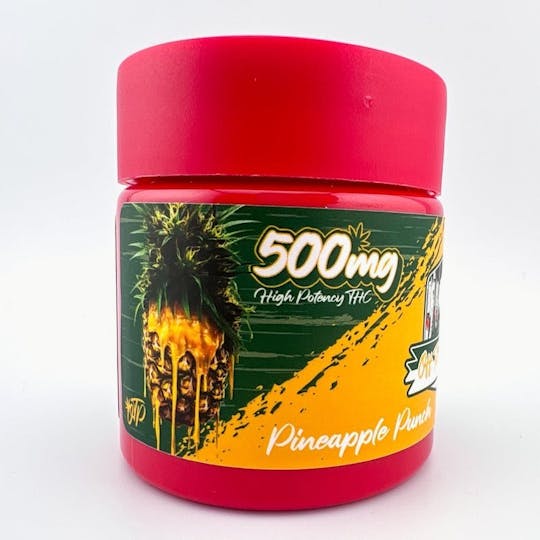 Off The Path Cannabis - Pineapple Punch Gummies - 50mg THC - 10ct - 1