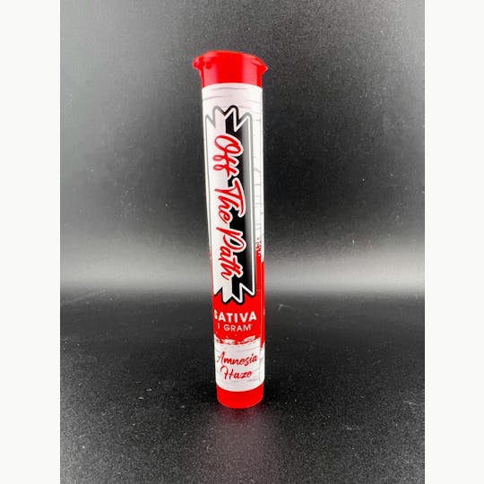 Off The Path Cannabis - Amnesia Haze - 1g Preroll - Hybrid - 1