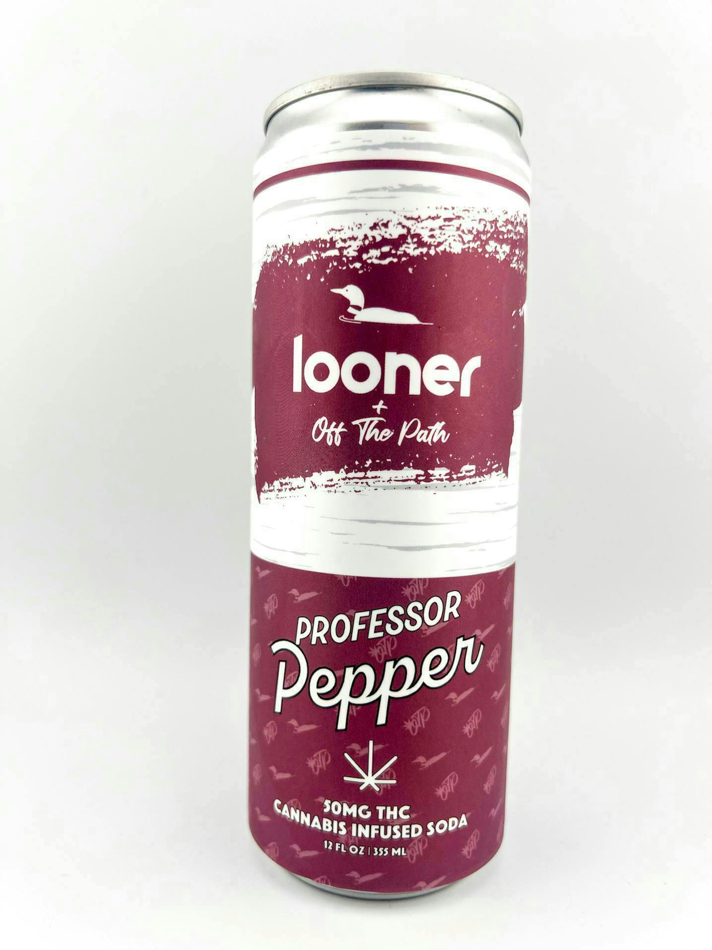 Off The Path Cannabis - Off The Path | Looner x Off The Path | Professor Pepper Soda | 50mg | 12oz - 1