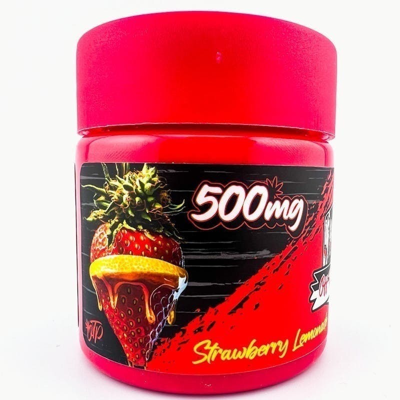 Off The Path Cannabis - OTP | Strawberry Lemonade Live Rosin Gummies | 500mg | 10ct | 50mg/ea - 1