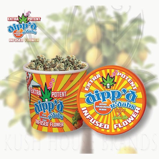 Kush House Brands - Dipp'd N Dabs - Infused Flower - GG#4 - 3.5g - 1