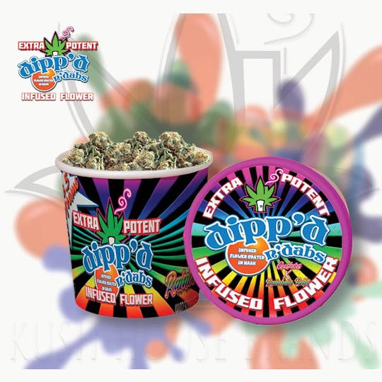 Kush House Brands - Dipp'd N Dabs - Infused Flower - Gushers -3.5g - 1