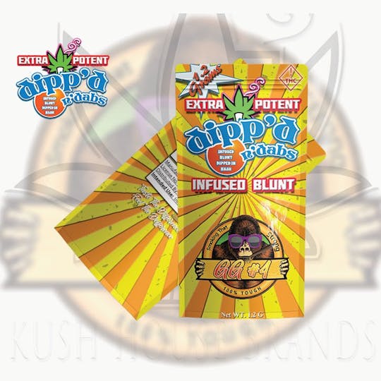 Kush House Brands - Dipp'd N Dabs - Infused Blunt - GG#4 -1.2g - 1