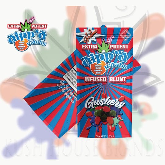 Kush House Brands - Dipp'd N Dabs - Infused blunt - Gushers - 1.2g - 1