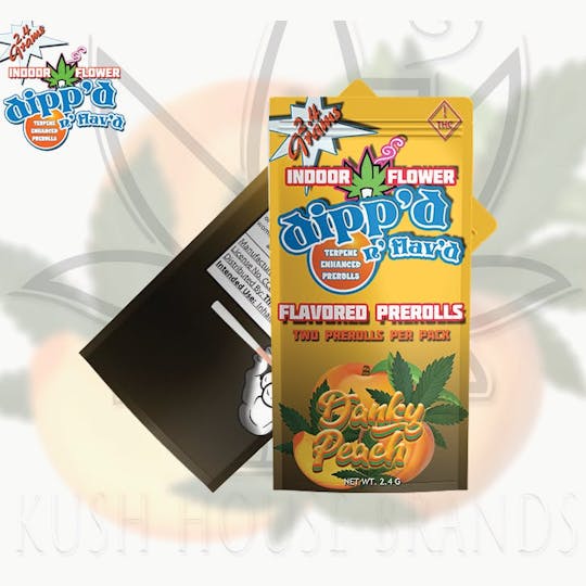 Kush House Brands - Dipp'd N Flav'd - Danky Peach - 2pk - 1