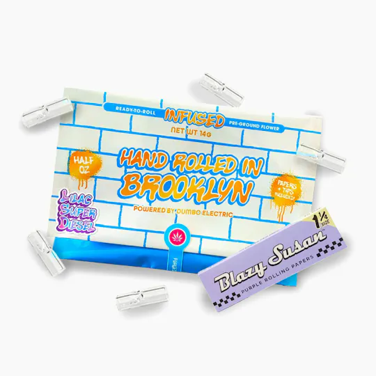 Dumbo Electric - Lilac Super Diesel | Ready-To-Roll Infused Flower | 14g - 1