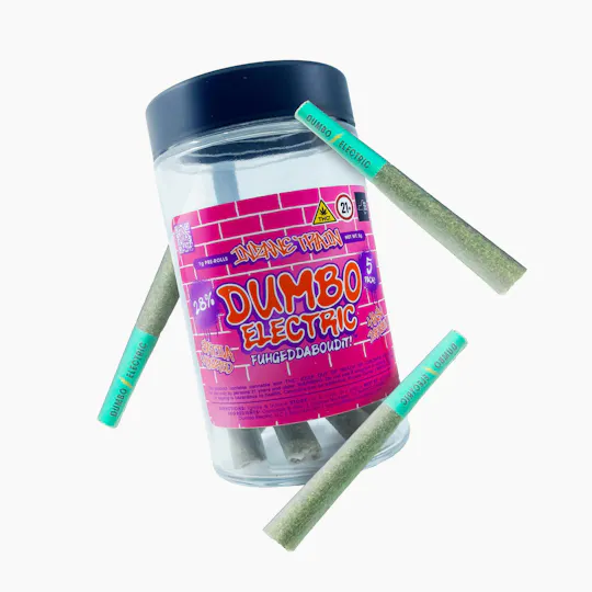 Dumbo Electric - Inzane Train | Infused Joints | 1g each | 5pk - 1