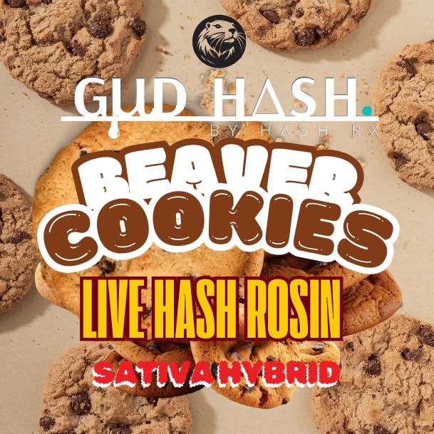Hash RX - Hash RX - Beaver Cookies Live Hash Rosin 4g - 1