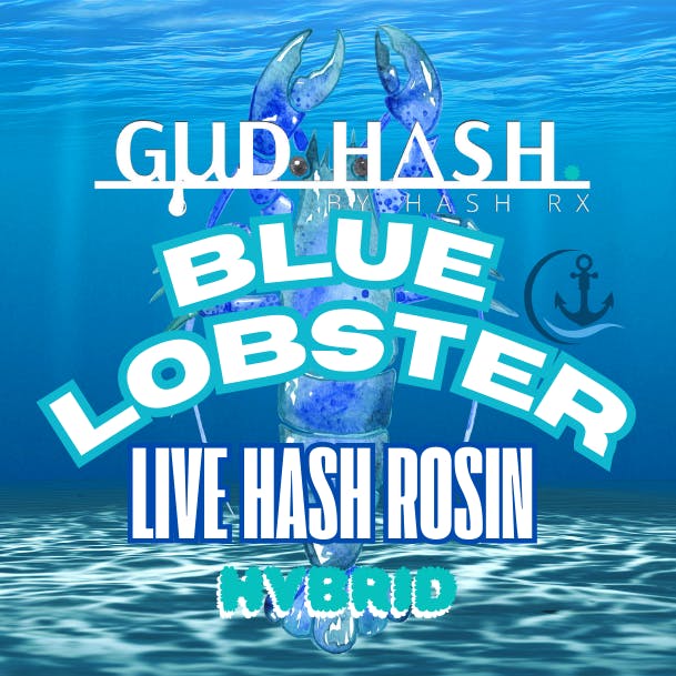 Hash RX - Hash RX - Blue Lobster Live Hash Rosin 1g - 1