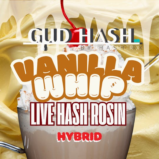 Hash RX - Hash RX - Vanilla Whip Live Hash Rosin 1g - 1