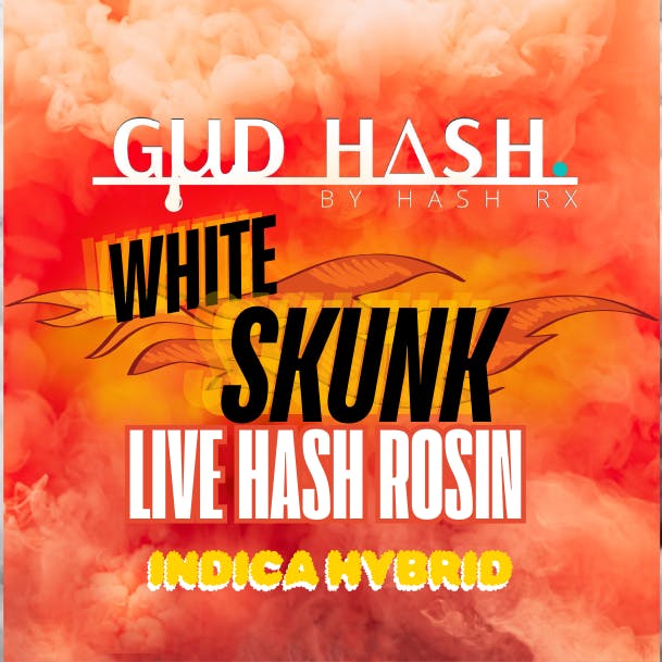 Hash RX - Hash RX - White Skunk Live Hash Rosin 1g - 1