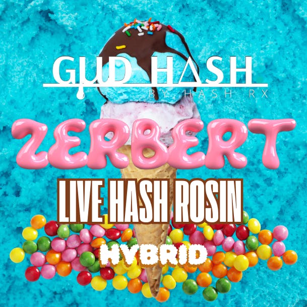 Hash RX - Hash RX - Zerbert Live Hash Rosin 1g - 1
