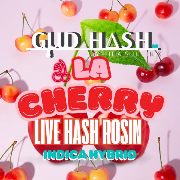 Hash RX - Hash RX - La Cherry Live Hash Rosin 1g - 1