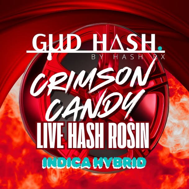 Hash RX - Hash RX - Crimson Candy Live Hash Rosin 1g - 1