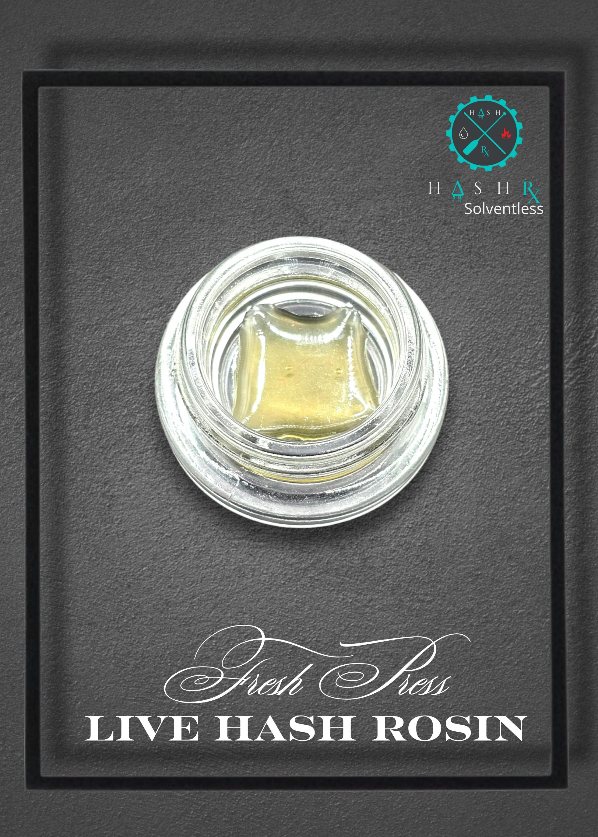 Hash RX - Hash RX - Wedding Pie Live Hash Rosin (Fresh Press) 1g - 1