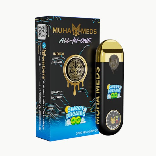 Muha Meds - Sweet Dreams OG | All-In-One | 2000MG - 1