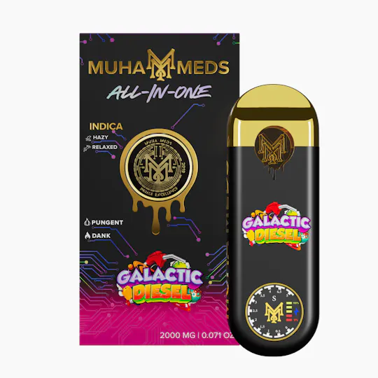 MI Muha Meds | Galactic Diesel | Disposable | 2g - Muha Meds MI Muha Meds | Galactic Diesel | Disposable | 2g - Muha Meds