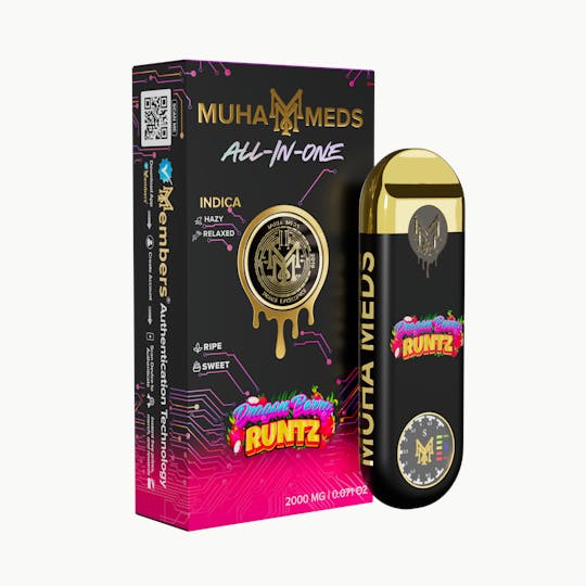 Muha Meds - Dragon Berry Runtz | All-In-One | 2000MG - 1