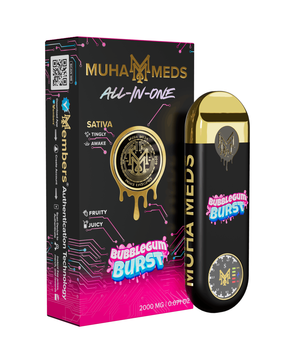 Muha Meds - Bubblegum Burst | All-In-One | 2000MG - 1