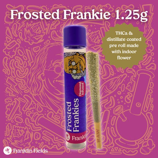 Franklin Fields - Franklin Fields Frosted Frankie Strawberry Fields 1.25g Infused Pre Roll - 1