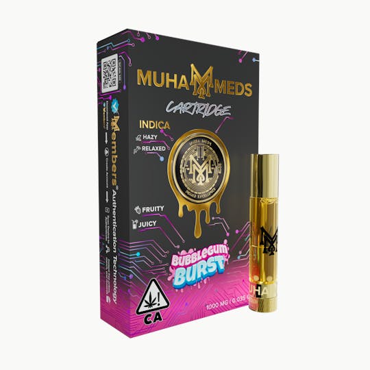 Muha Meds - Bubblegum Burst | Cartridge | 1000MG - 1