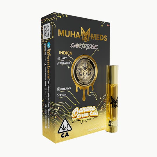 Muha Meds - Banana Cream Cake | Cartridge | 1000MG - 1