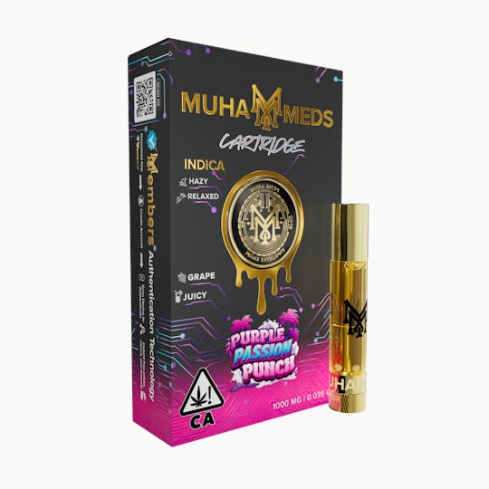 Muha Meds - Purple Passion Punch | Cartridge | 1000MG - 1