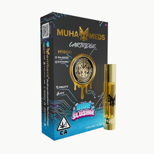 Muha Meds - Blue Slushie | Cartridge | 1000MG - 1