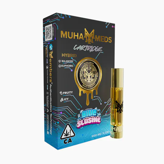 Muha Meds | Blue Slushie | Cartridge | 1g - Muha Meds Muha Meds | Blue Slushie | Cartridge | 1g - Muha Meds
