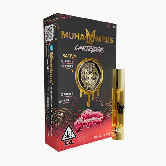 Muha Meds - Cherry Grapefruit | Cartridge | 1000MG - 1