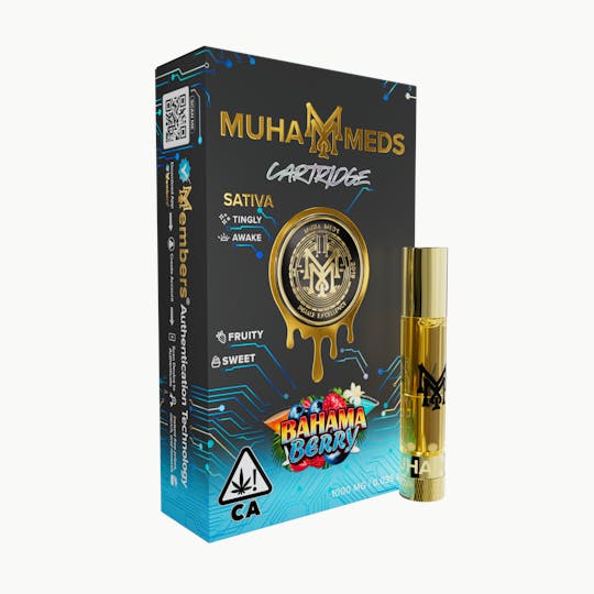 Muha Meds - Bahama Berry | Cartridge | 1000MG - 1