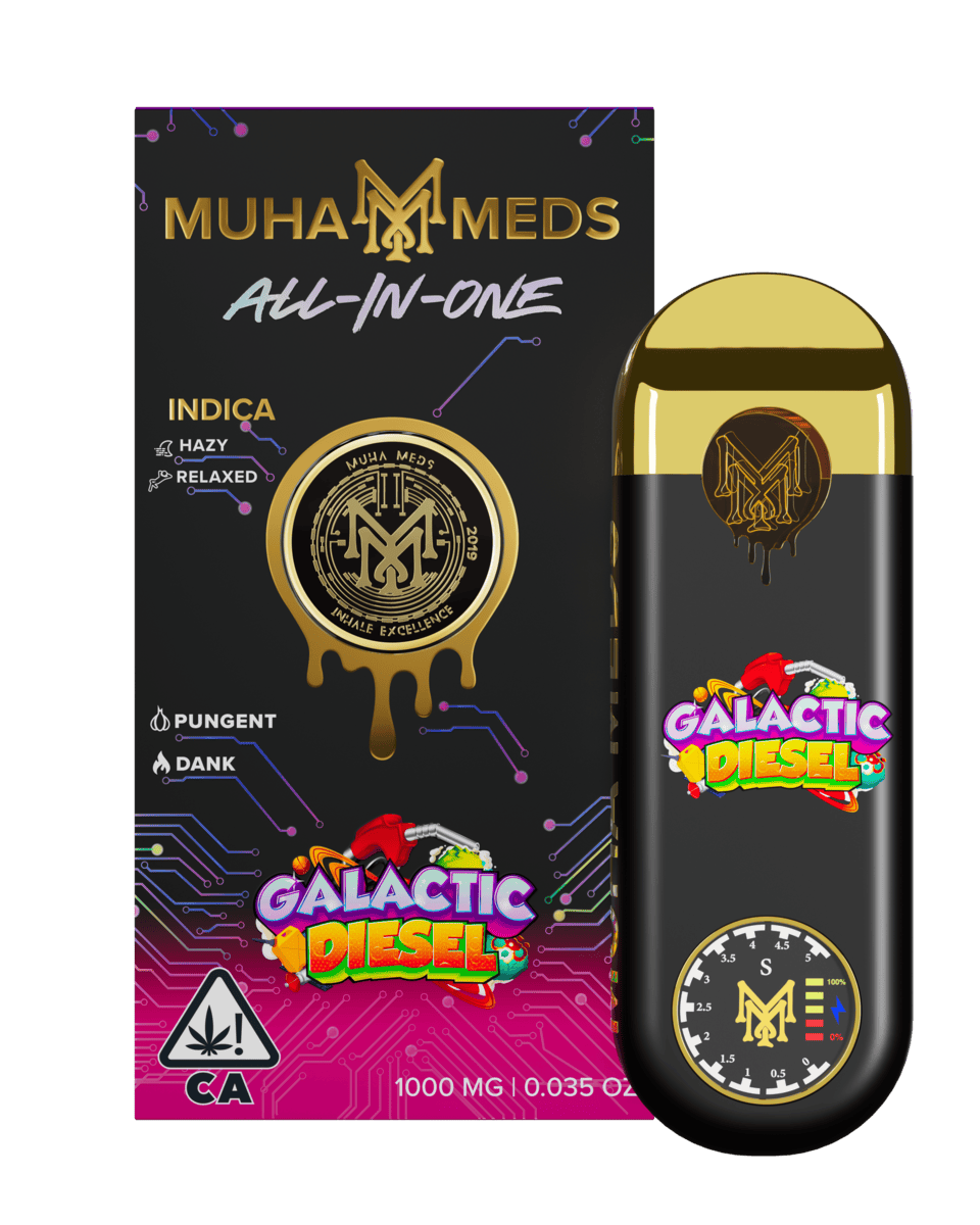 Muha Meds - Muha Meds | Galactic Diesel | 3rd Gen Disposable | 1g - 1