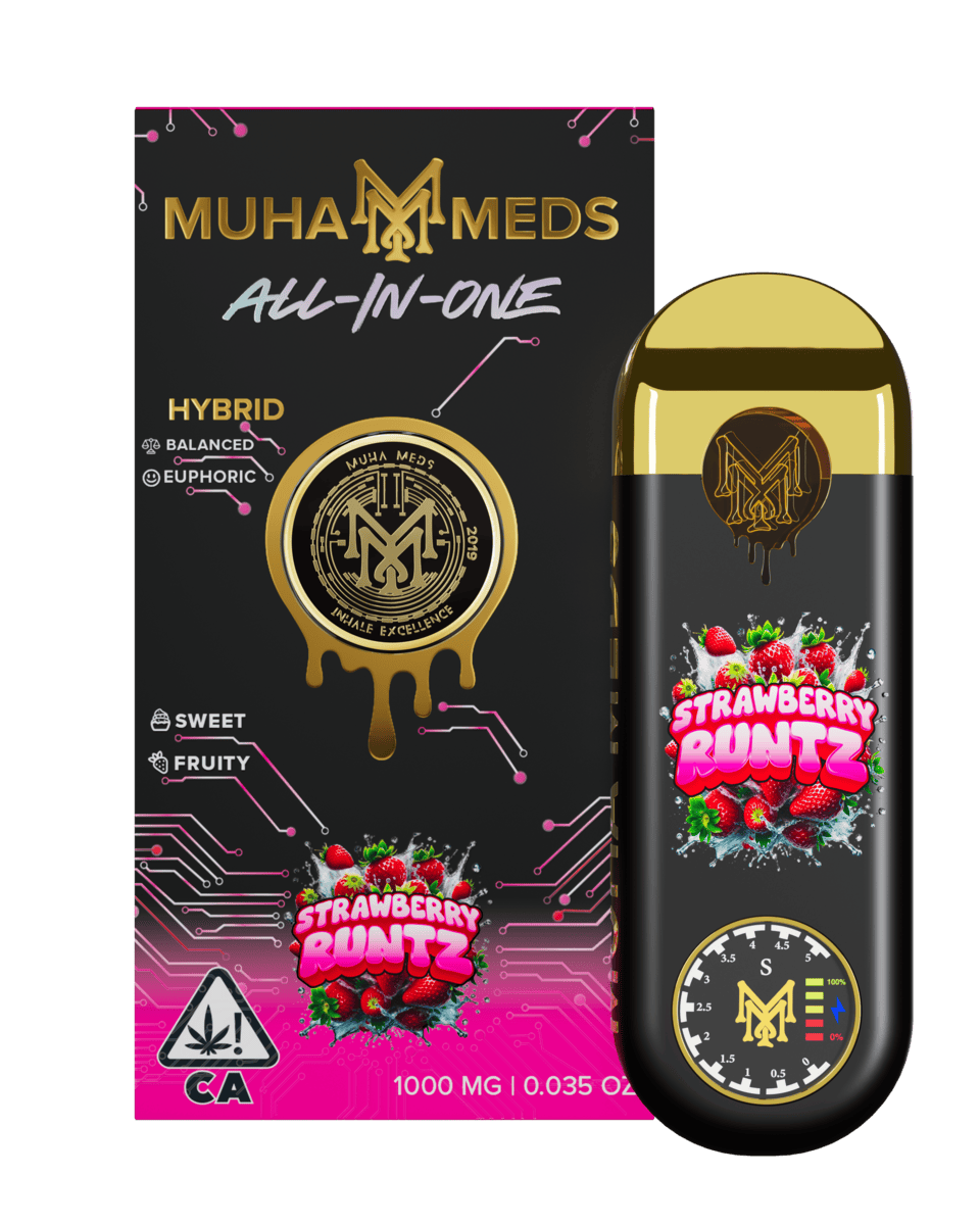 Muha Meds - Muha Meds | Strawberry Runtz | 3rd Gen Disposable | 1g - 1