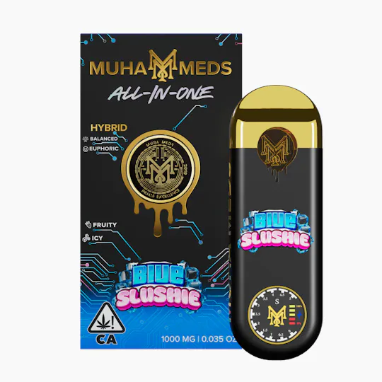 Muha Meds - Muha Meds | Blue Slushie | 3rd Gen Disposable | 1g - 1