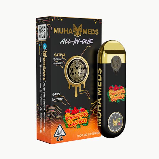 Muha Meds - Pineapple Express | All-In-One | 1000MG - 1