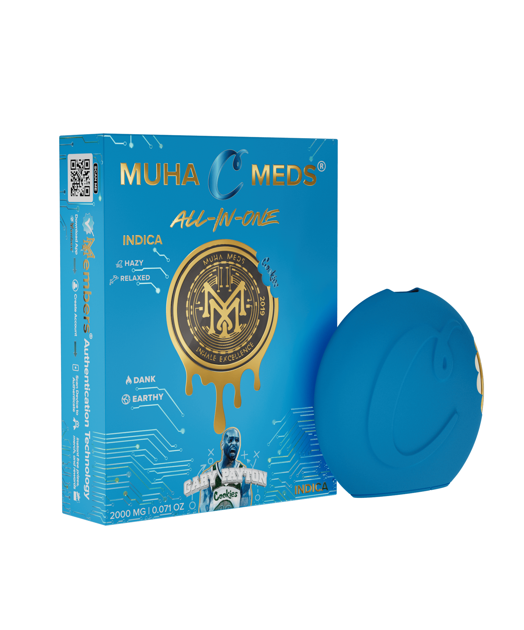 Muha Meds - Muha Meds x Cookies | Gary Payton | Disposable | 2g - 1