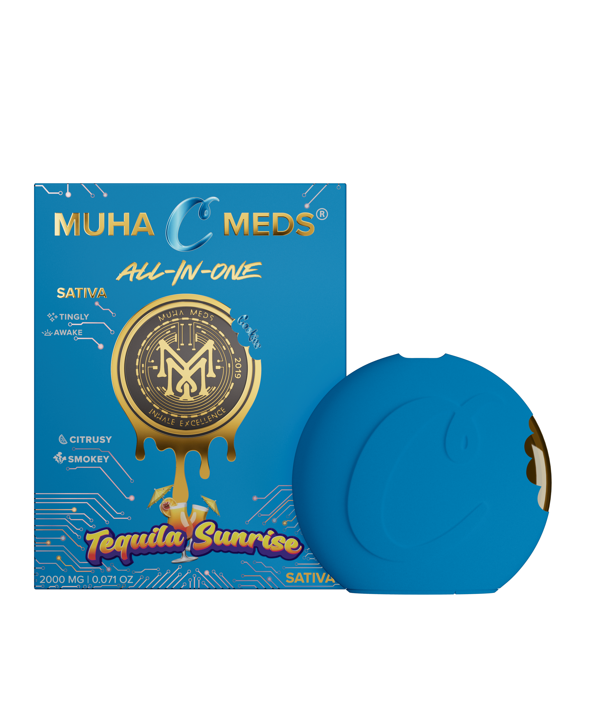 Muha Meds - Muha Meds x Cookies | Tequila Sunrise | Disposable | 2g - 1