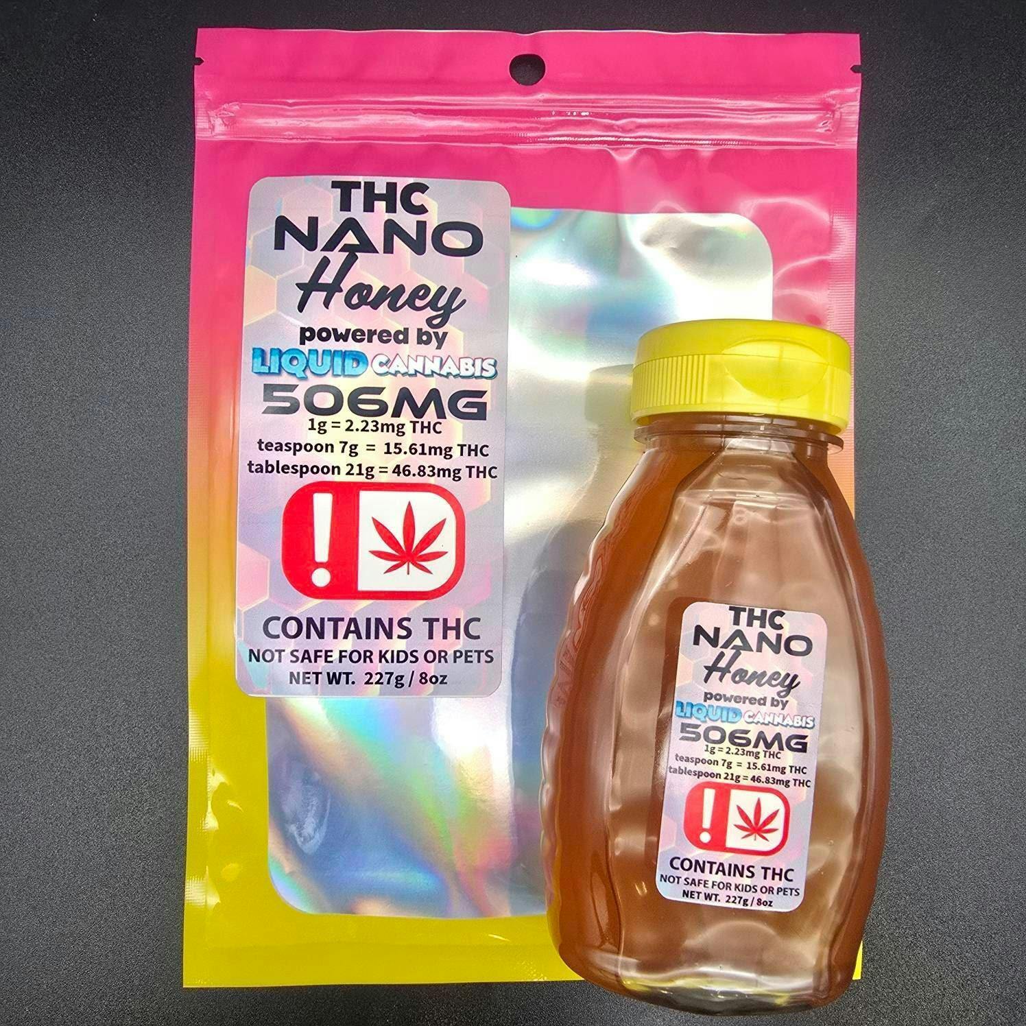 1 Dream Distribution - Liquid Cannabis THC NANO HONEY 506MG - 1