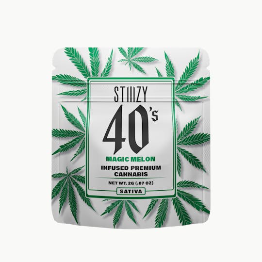 STIIIZY - - MAGIC MELON - 7G 40's Infused Flower - 1