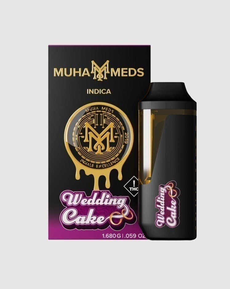 Muha Meds - Muha Meds | Wedding Cake | Disposable | 1.68g - 1