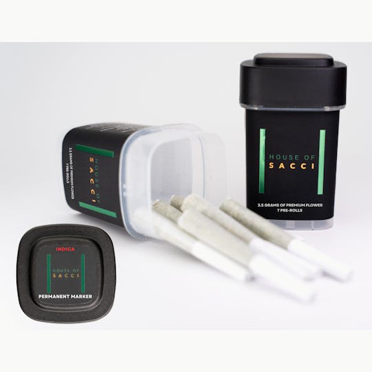 House of Sacci - PERMANENT MARKER PRE-ROLLS 3.5 GRAMS - 1