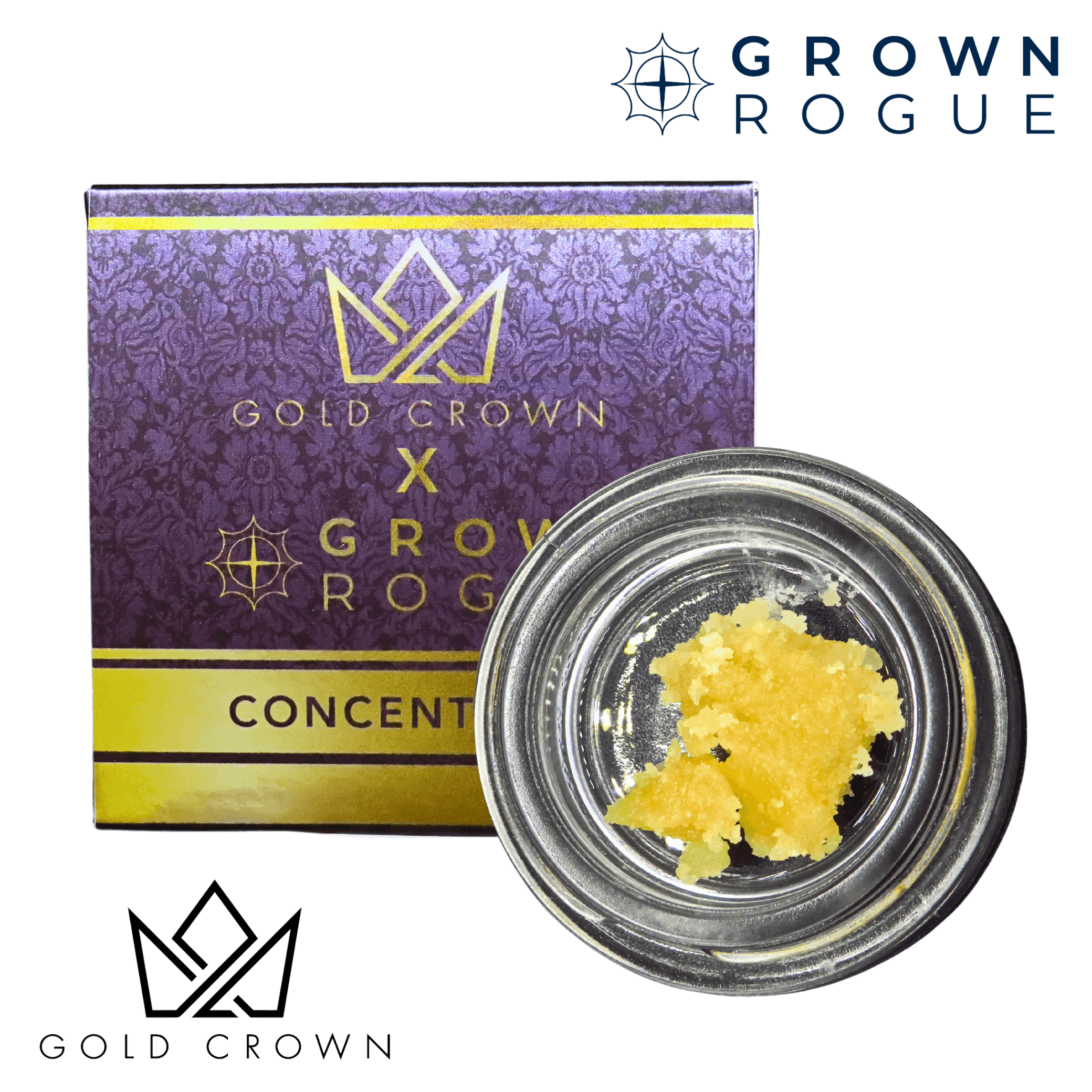 Gold Crown - Grown Rogue x GC | Budder 1g | Gas Planet - 1